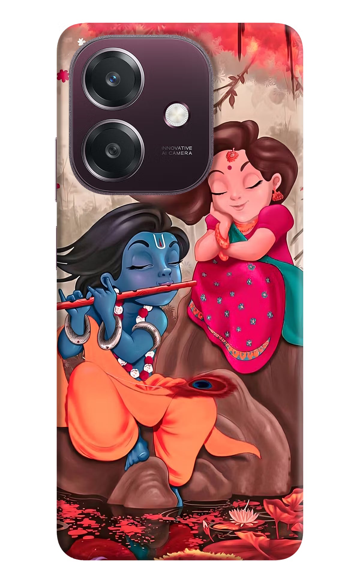 Radhe Krishna Oppo A3 5G Back Cover