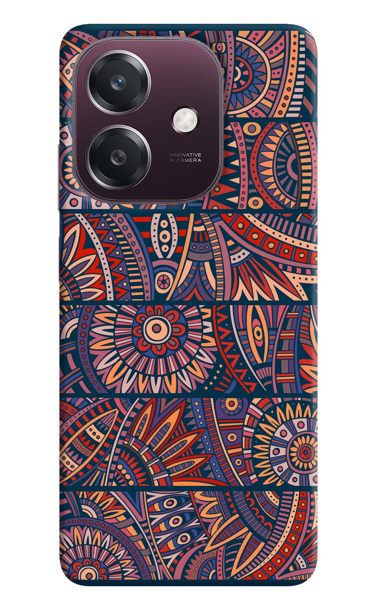 African Culture Design Oppo A3 5G Back Cover