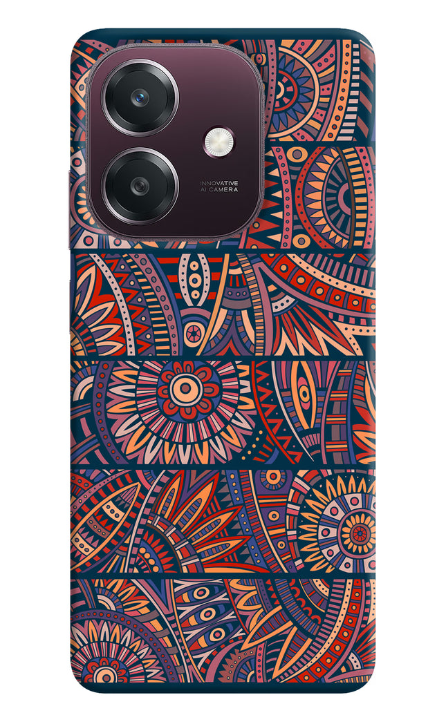 African Culture Design Oppo A3 5G Hard Case Back Cover by Casekaro