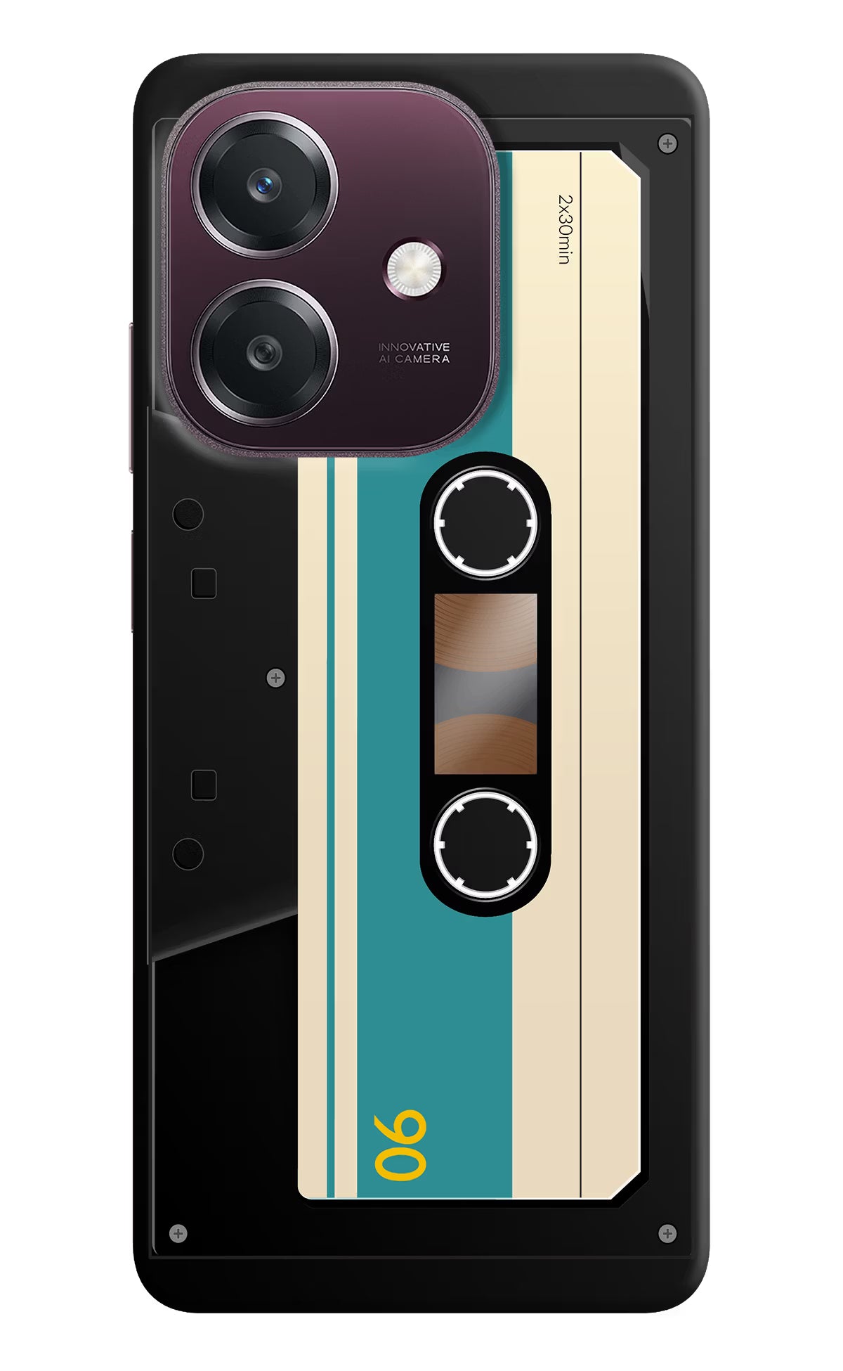 Cassette Oppo A3 5G Back Cover