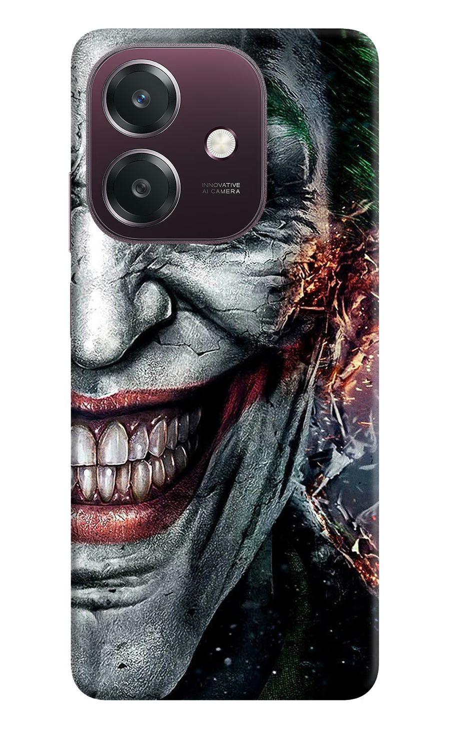 Joker Cam Oppo A3 5G Back Cover, Hard case