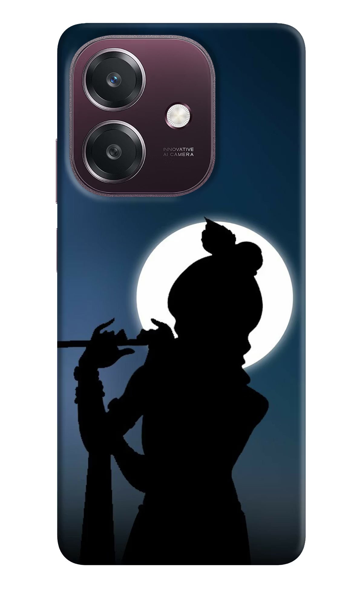 Shri Krishna Silhouette Oppo A3 5G Back Cover