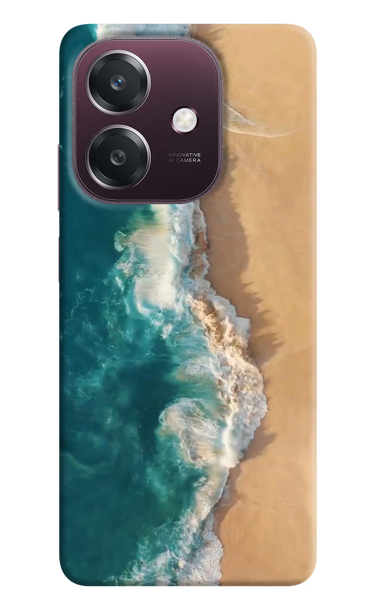 Ocean Beach Oppo A3 5G Back Cover