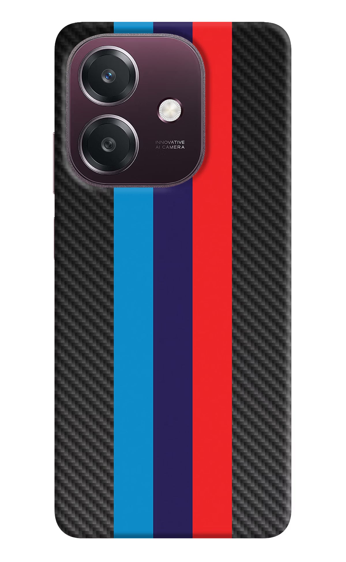BMW Stripes Pattern Oppo A3 5G Back Cover