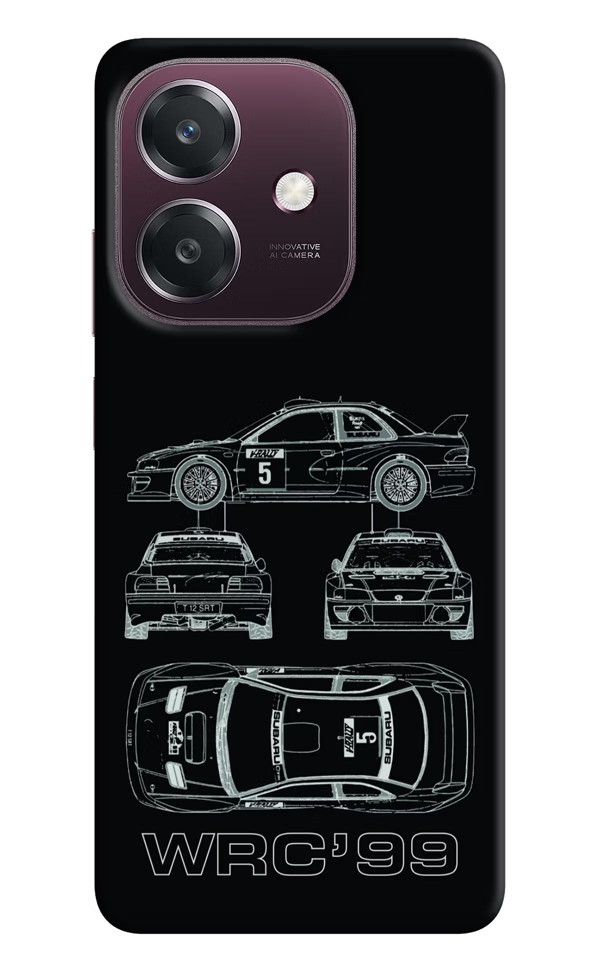 WRC'99 Oppo A3 5G Back Cover
