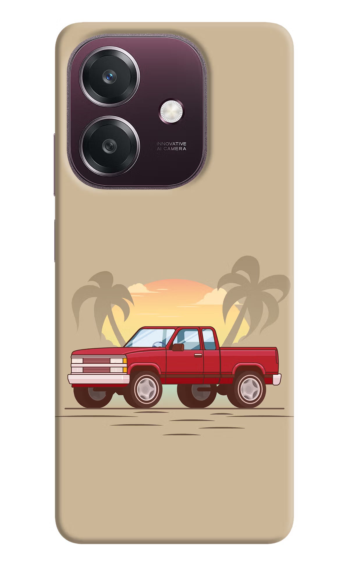 Desert Classic Drive Oppo A3 5G Back Cover