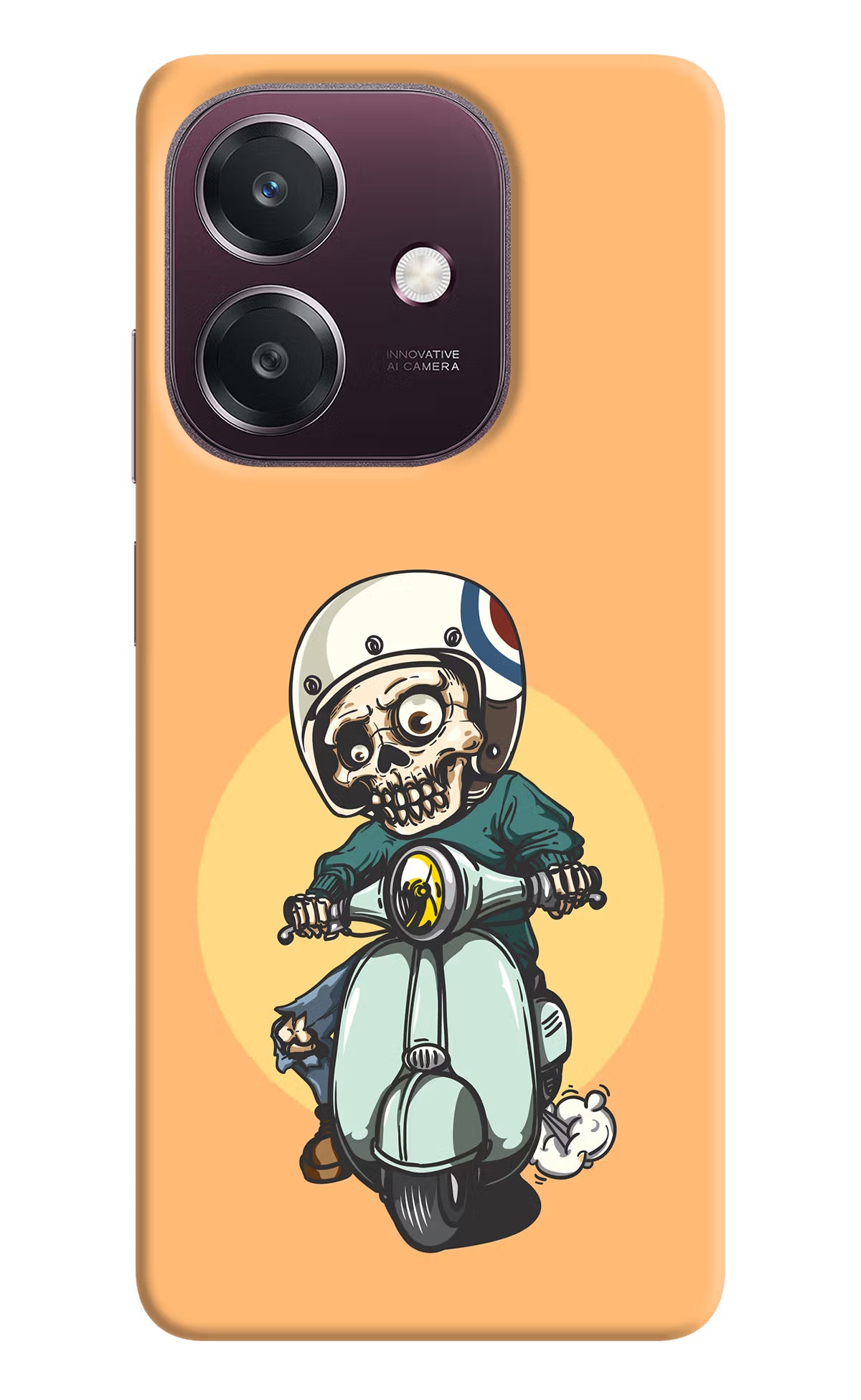 Undead Biker Oppo A3 5G Back Cover