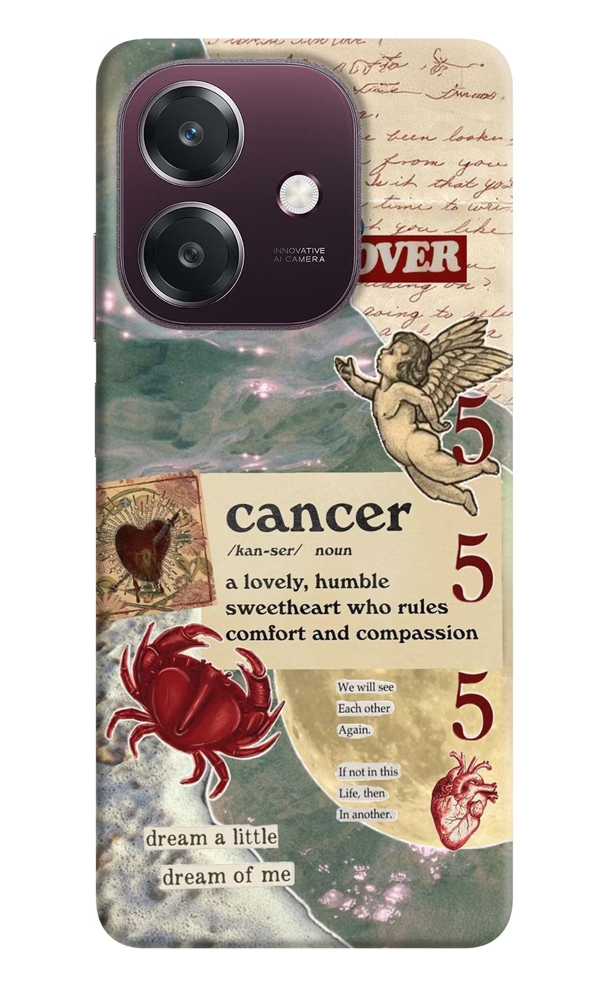 Cancer Zodiac Oppo A3 5G Back Cover