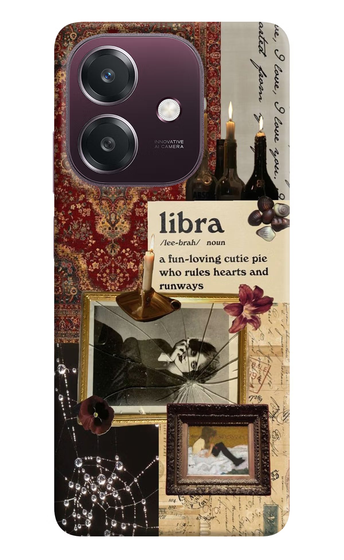 Libra Zodiac Oppo A3 5G Back Cover