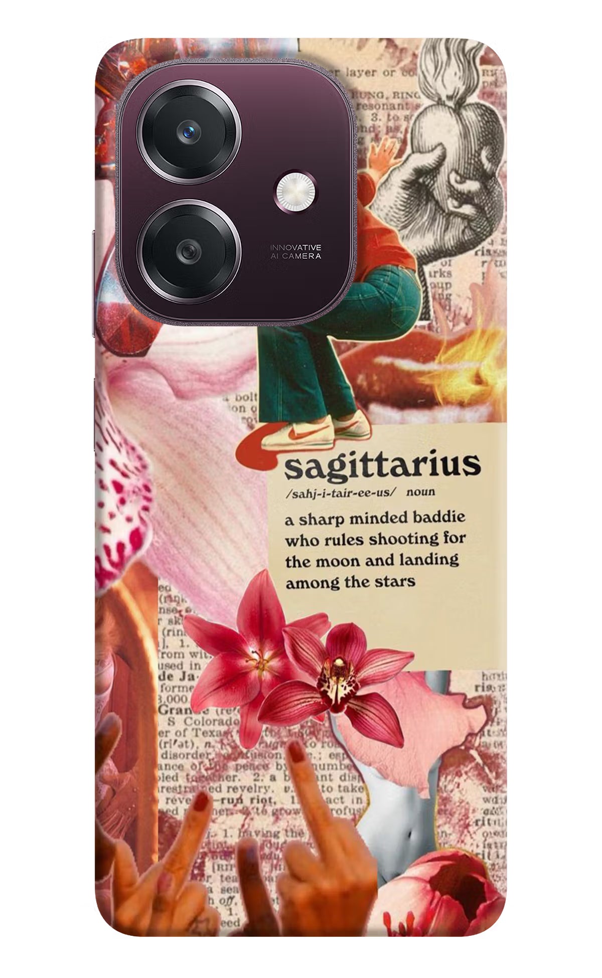 Sagittarius Zodiac Oppo A3 5G Back Cover