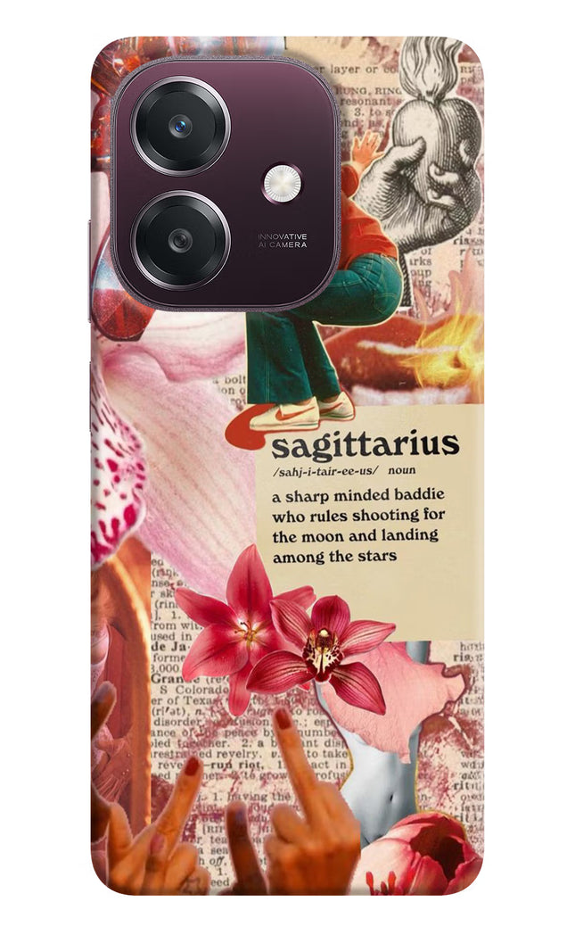 Sagittarius Zodiac Oppo A3 5G Hard Case Back Cover by Casekaro