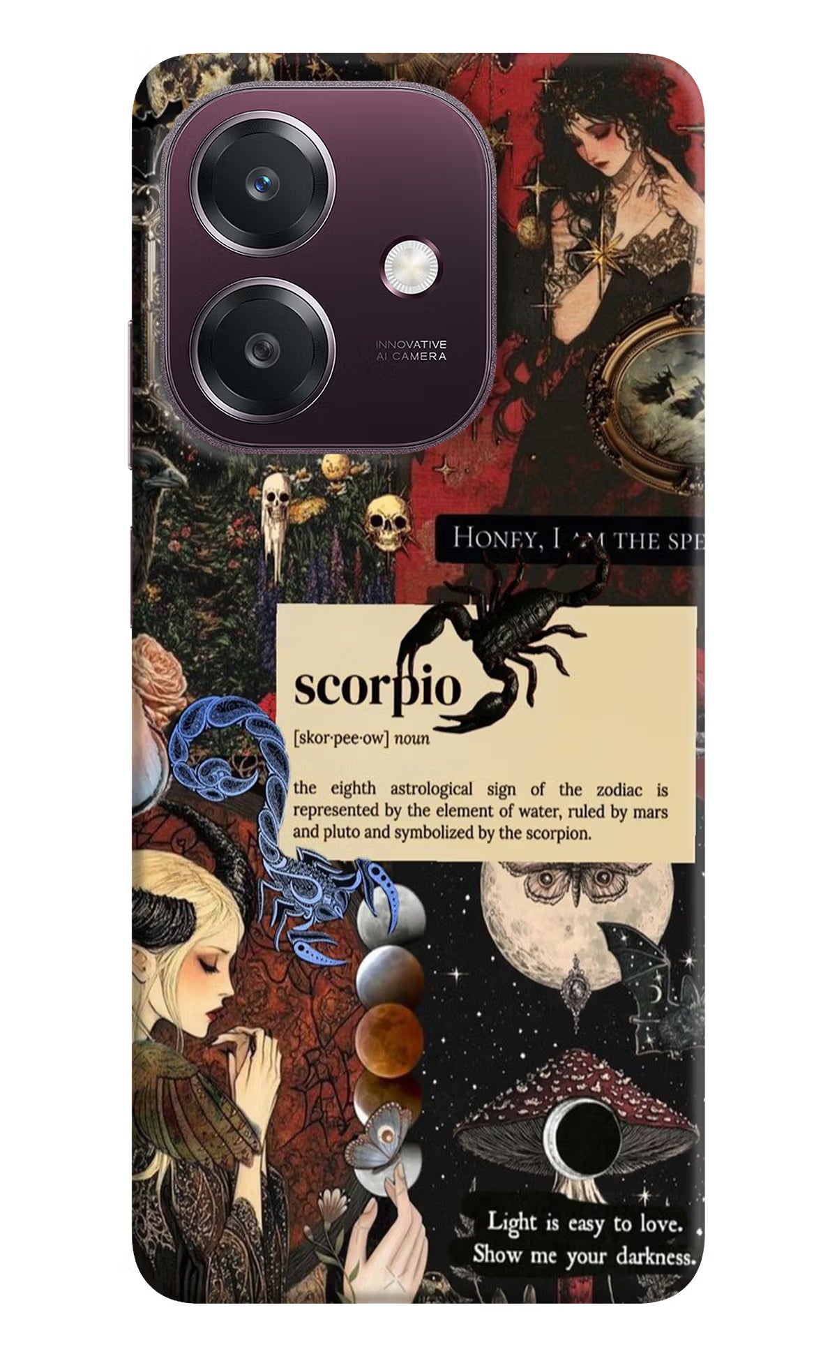 Scorpio Zodiac Oppo A3 5G Back Cover