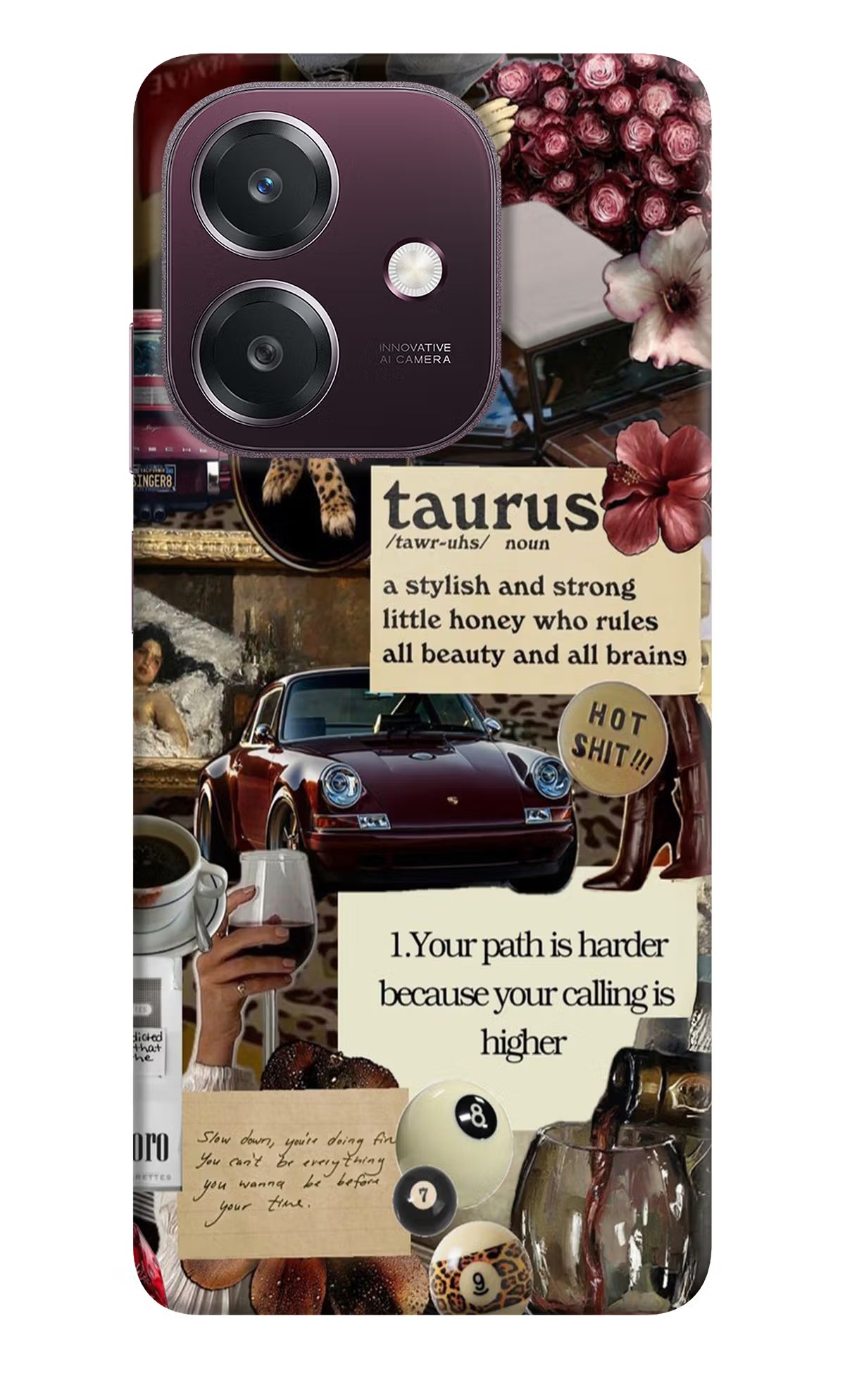 Taurus Zodiac Oppo A3 5G Back Cover