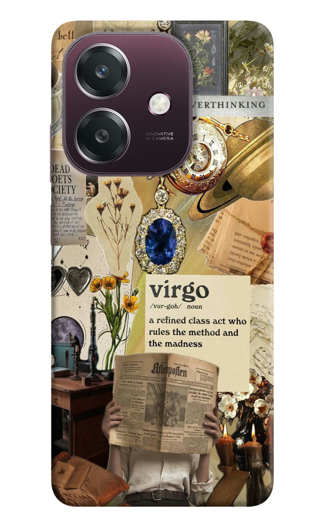 Virgo Zodiac Oppo A3 5G Hard Case Back Cover by Casekaro