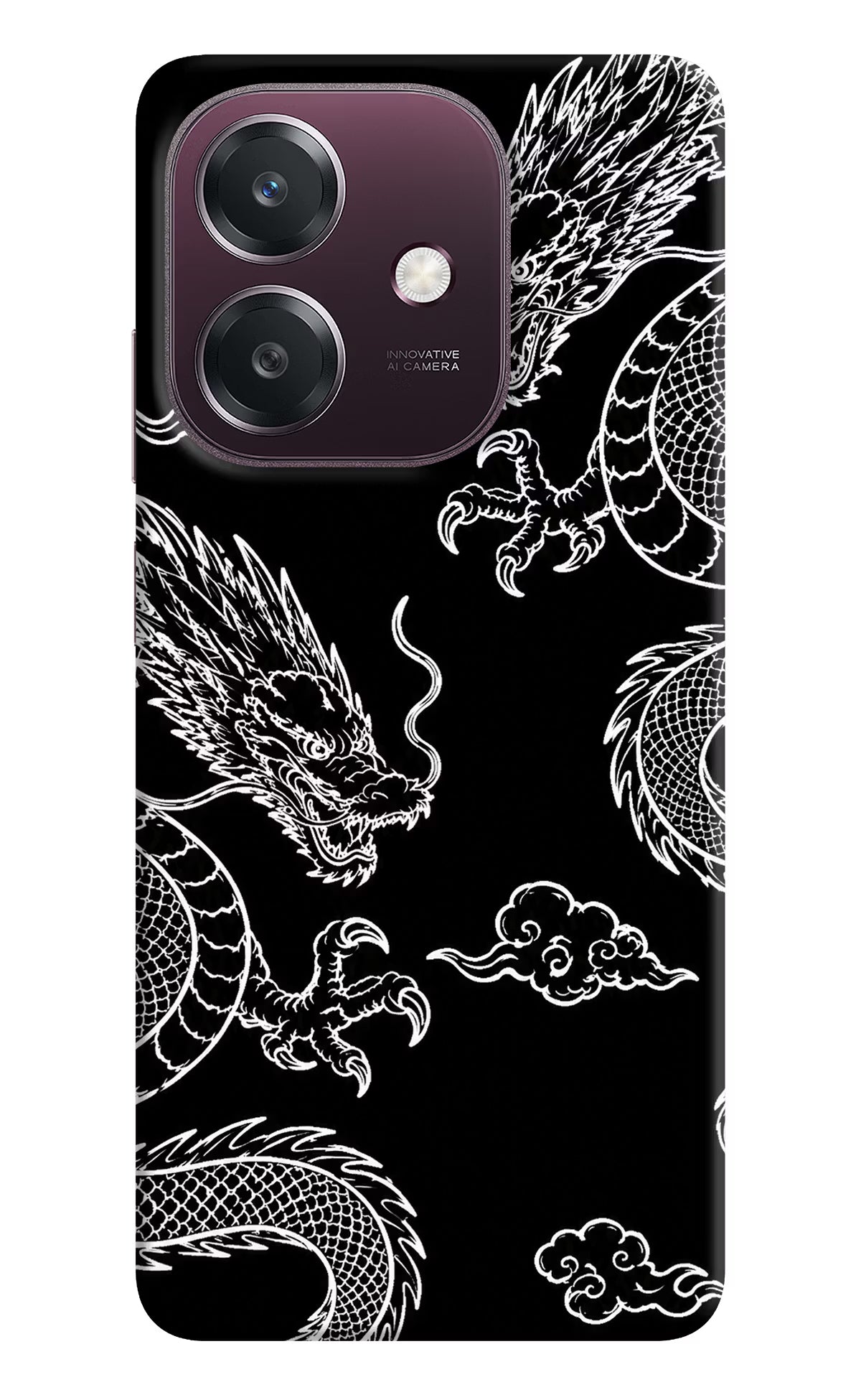 Twin Dragons Oppo A3 5G Back Cover