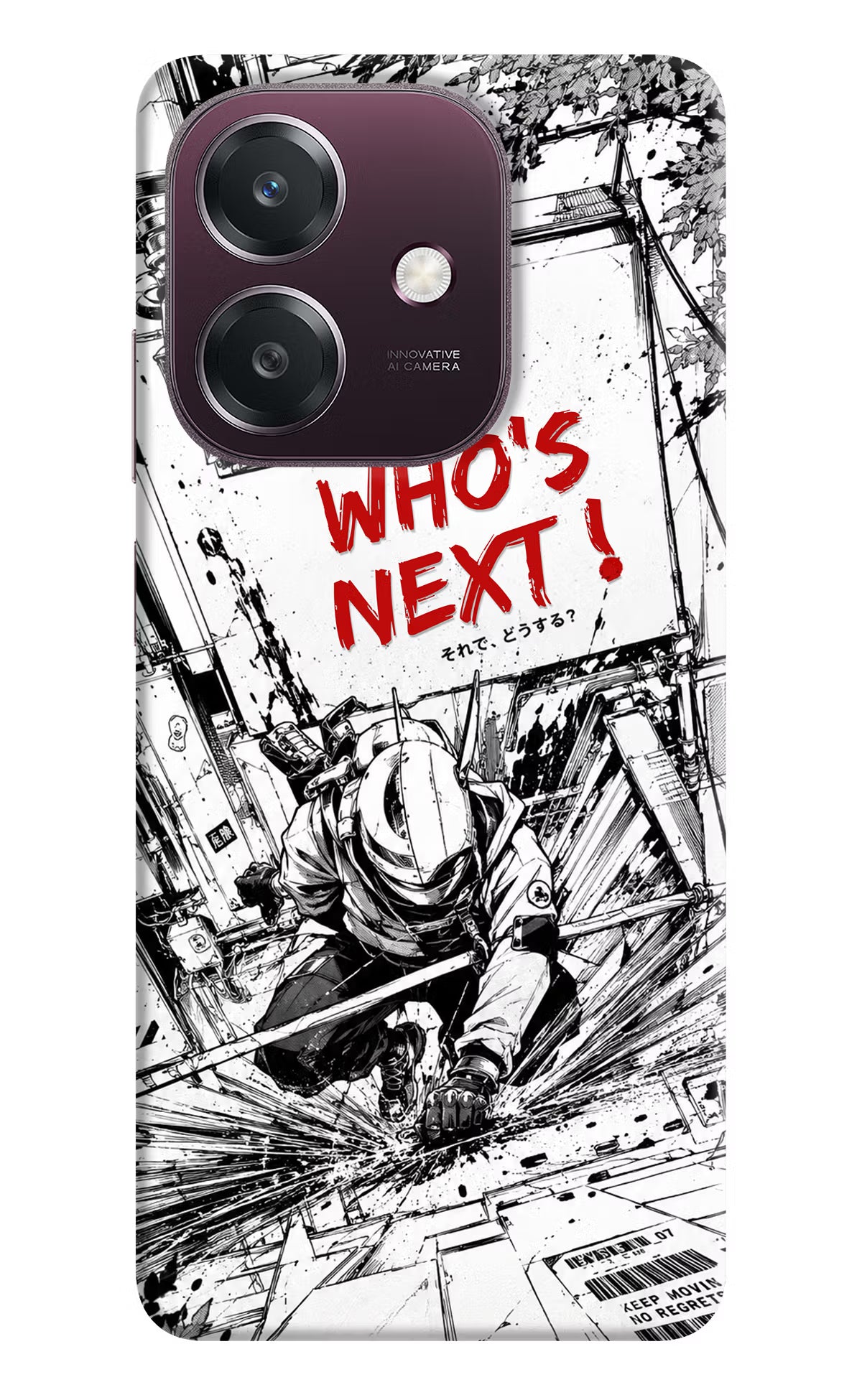 Who's Next Oppo A3 5G Back Cover