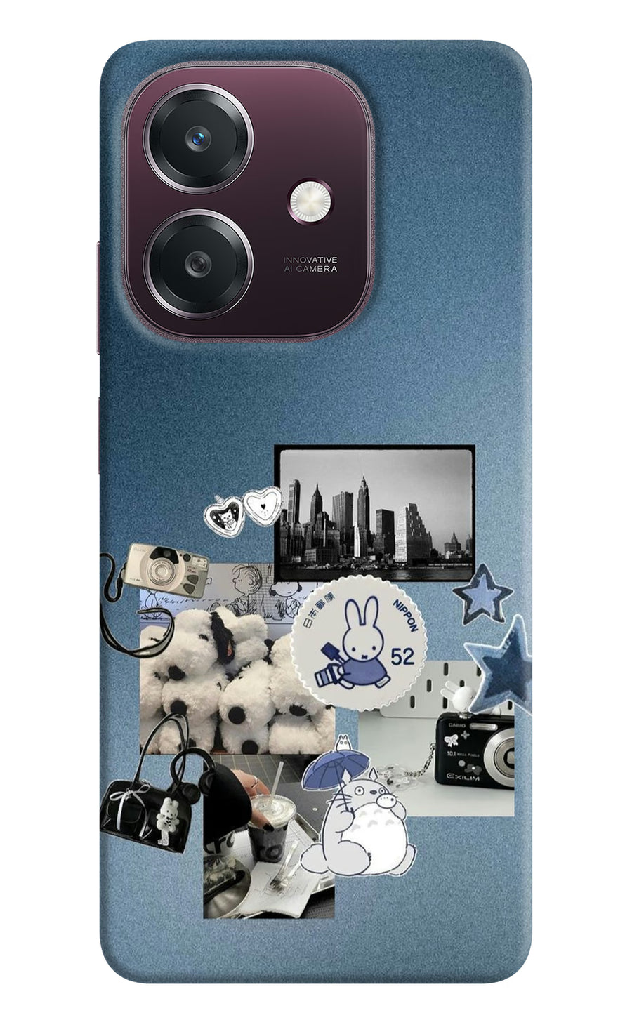 Miffy Oppo A3 5G Back Cover, Hard case