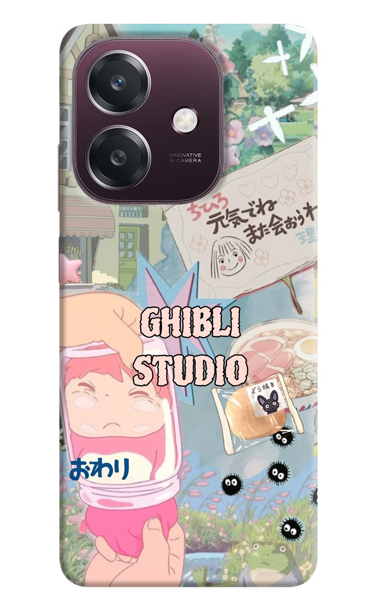 Studio Ghibli Oppo A3 5G Back Cover