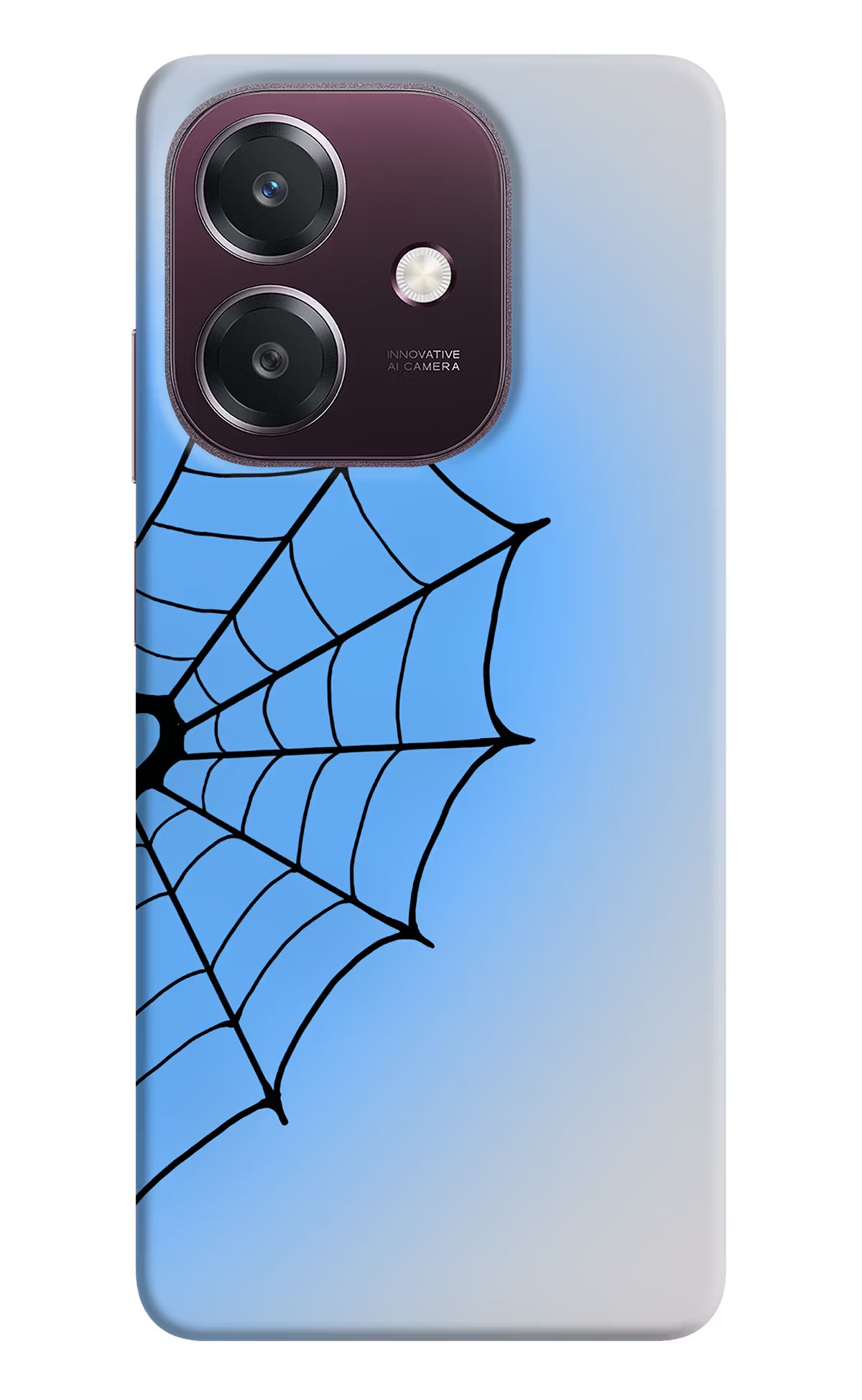 Blue Web Oppo A3 5G Back Cover