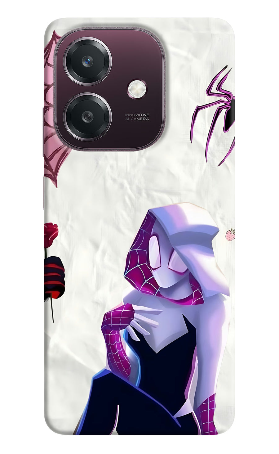 Gwen Verse Oppo A3 5G Back Cover, Hard case