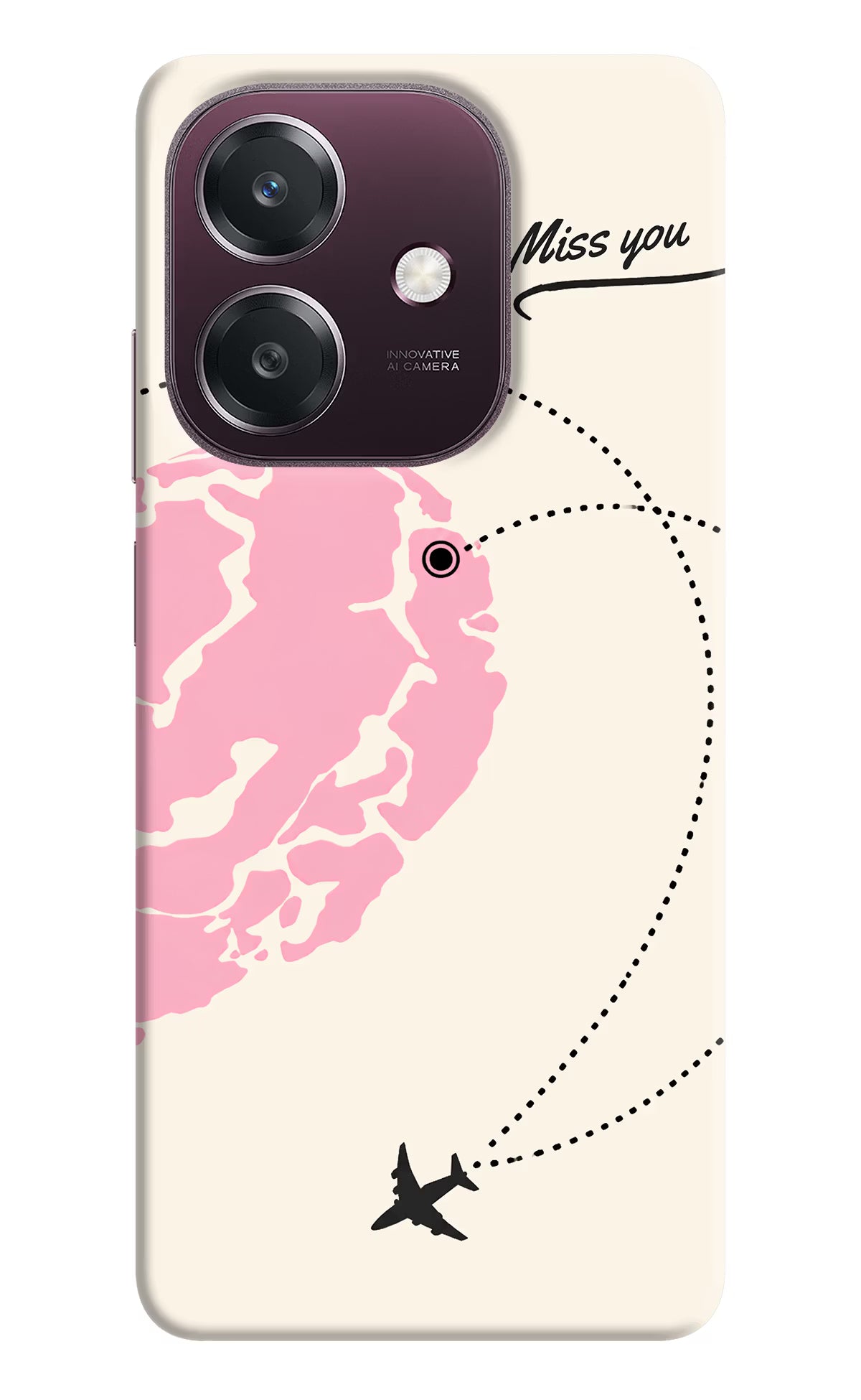 Miss Orbit Oppo A3 5G Back Cover