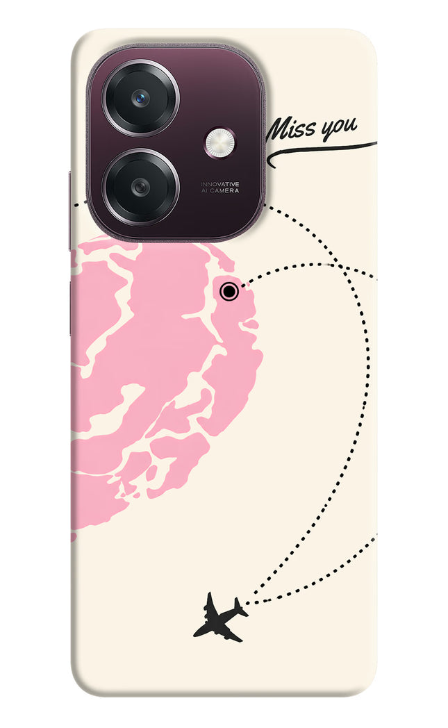 Miss Orbit Oppo A3 5G Hard Case Back Cover by Casekaro