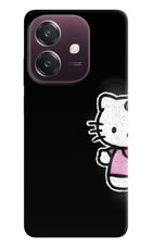 Kitty Charm Oppo A3 5G Hard Case Back Cover by Casekaro
