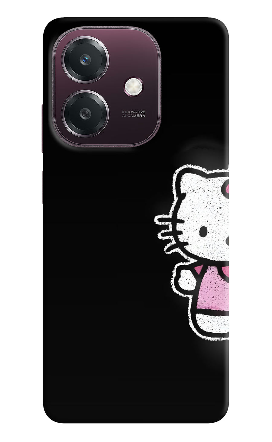 Kitty Charm Oppo A3 5G Back Cover, Hard case