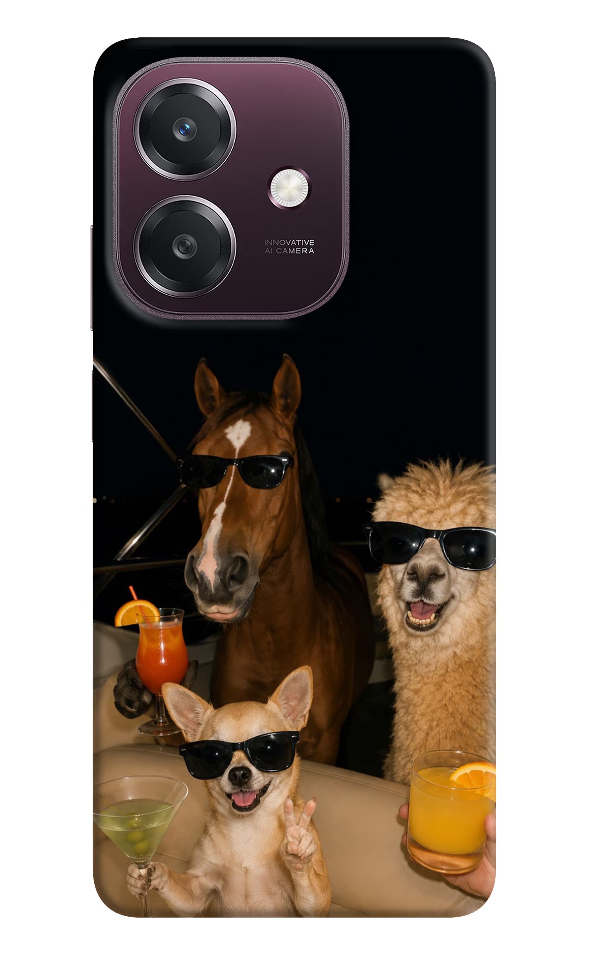 Party Squad Oppo A3 5G Back Cover