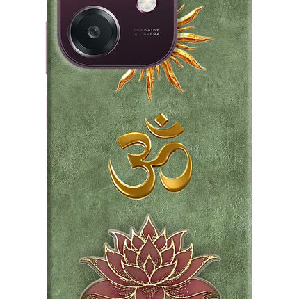 Om & Lotus Oppo A3 5G Back Cover