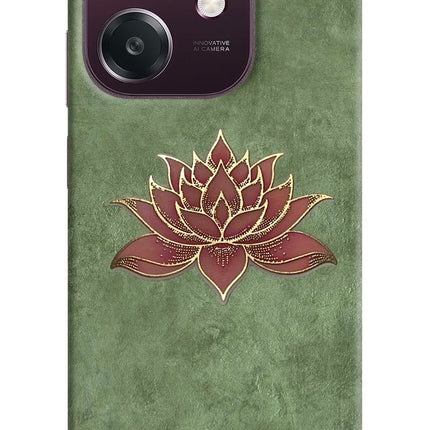 Lotus Grace Oppo A3 5G Hard Case Back Cover by Casekaro
