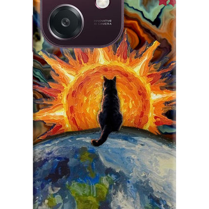 Sunrise Beyond Oppo A3 5G Hard Case Back Cover by Casekaro