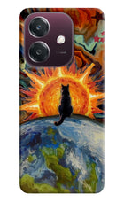 Sunrise Beyond Oppo A3 5G Hard Case Back Cover by Casekaro