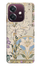 White Lily Oppo A3 5G Hard Case Back Cover by Casekaro