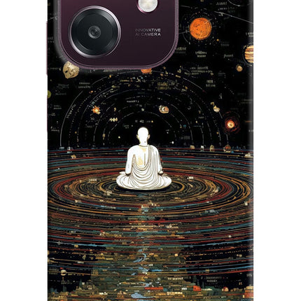 Space Monk Oppo A3 5G Hard Case Back Cover by Casekaro