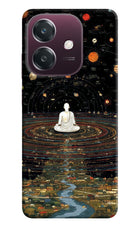 Space Monk Oppo A3 5G Hard Case Back Cover by Casekaro