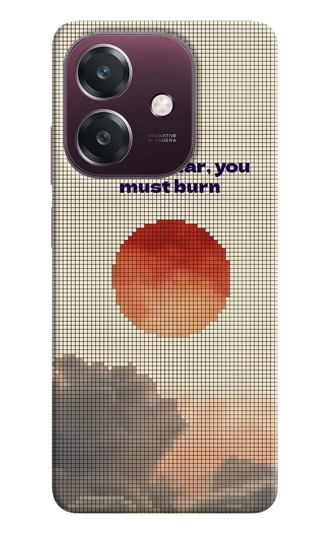 Pixel Sun Oppo A3 5G Hard Case Back Cover by Casekaro