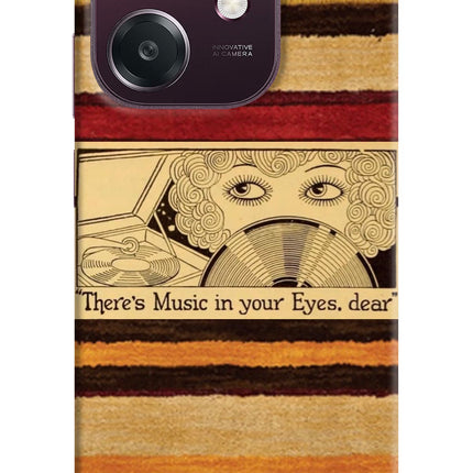 Vinyl Stripes Oppo A3 5G Hard Case Back Cover by Casekaro