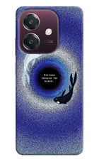 Dark Koi Oppo A3 5G Hard Case Back Cover by Casekaro