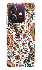 White Mayura Oppo A3 5G Hard Case Back Cover by Casekaro