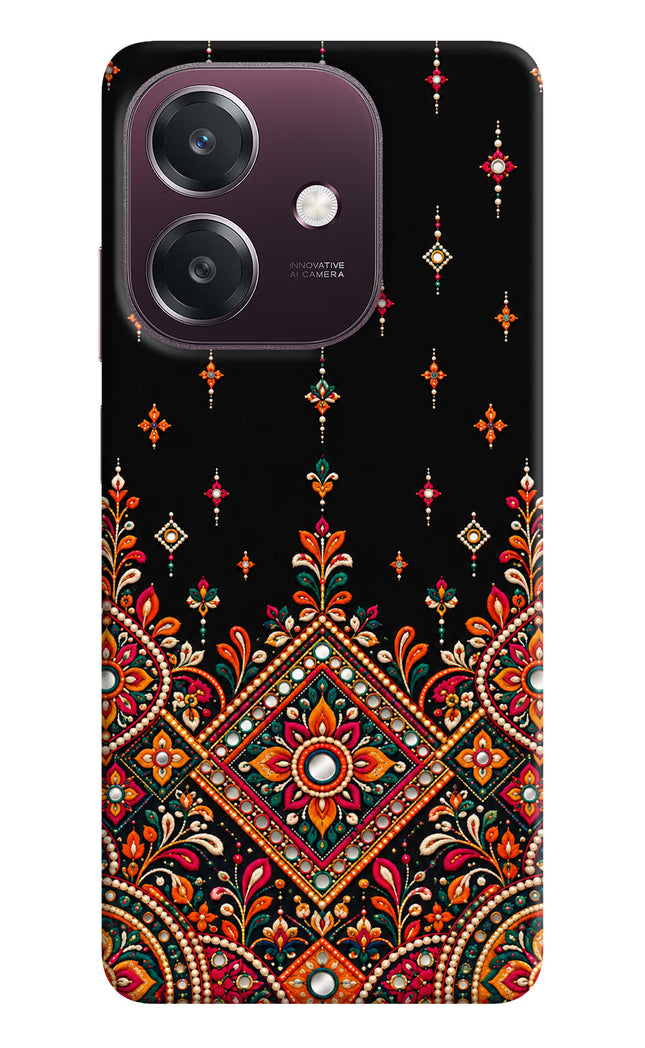 Noir Mehfil Oppo A3 5G Hard Case Back Cover by Casekaro