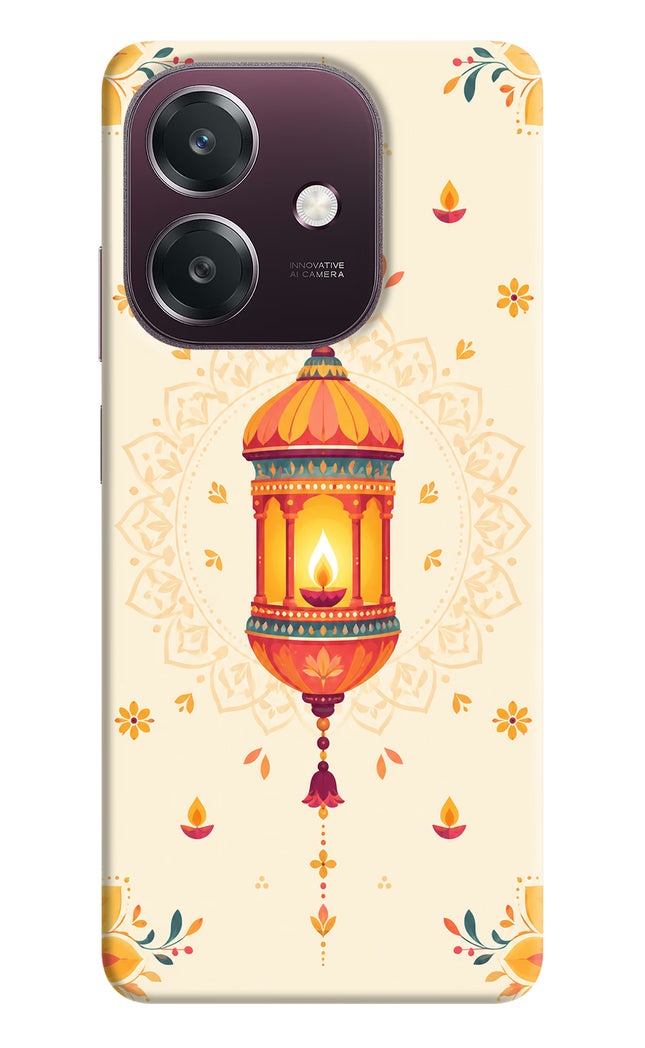 Golden Lantern Oppo A3 5G Hard Case Back Cover by Casekaro