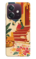 Diwali Rangoli Oppo A3 5G Hard Case Back Cover by Casekaro