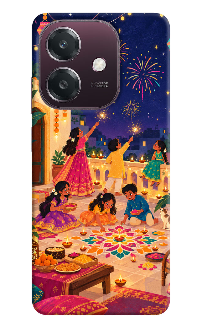 Diwali Night Oppo A3 5G Back Cover