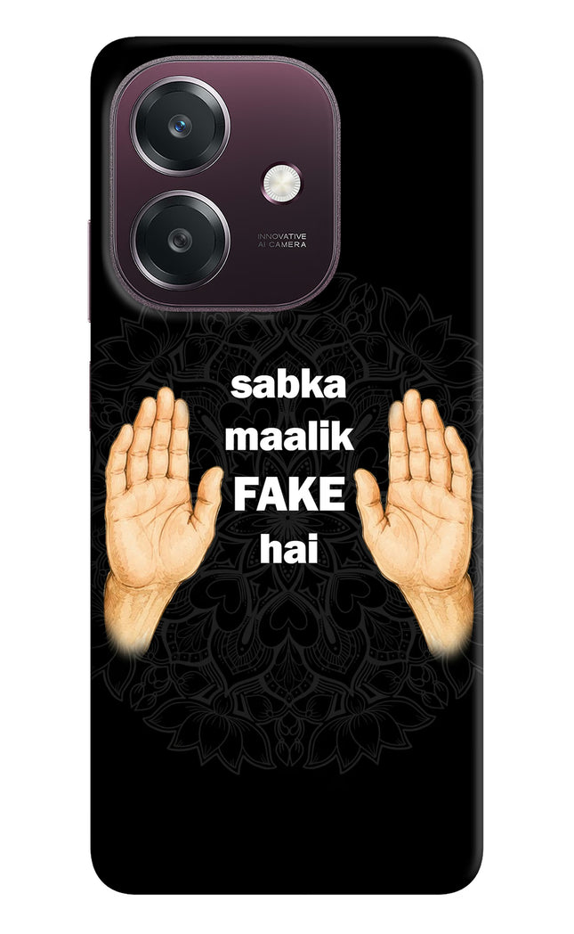 Sabka Malik Fake Oppo A3 5G Hard Case Back Cover by Casekaro