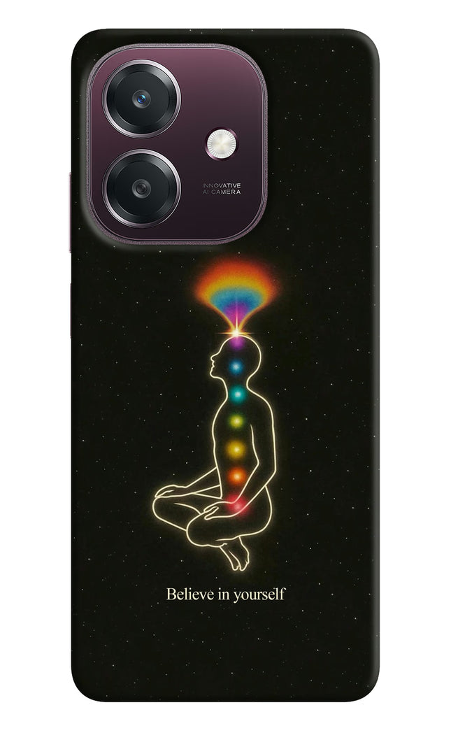 Believe in yourself Oppo A3 5G Hard Case Back Cover by Casekaro