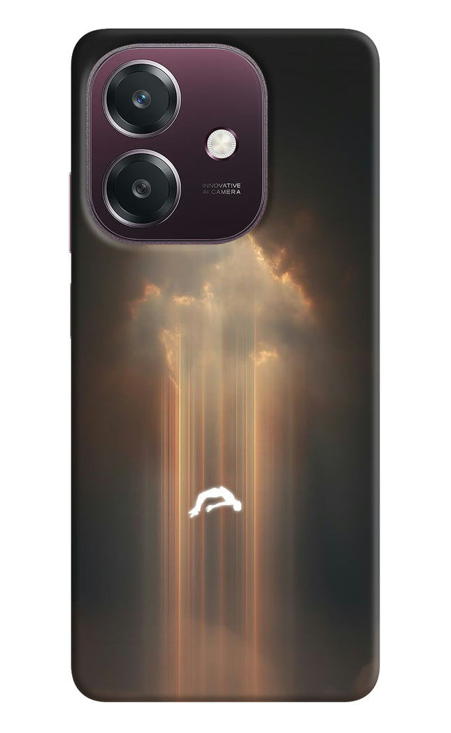 Heavenly Beam Oppo A3 5G Hard Case Back Cover by Casekaro