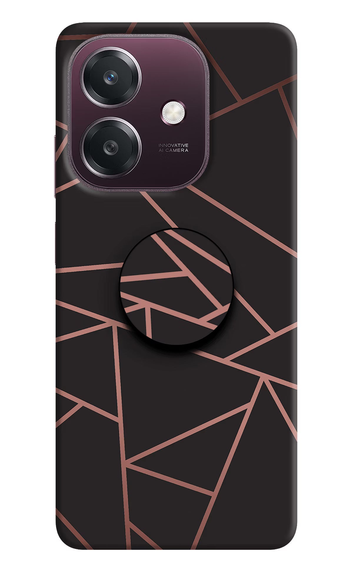 Geometric Pattern Oppo A3 5G Pop Case