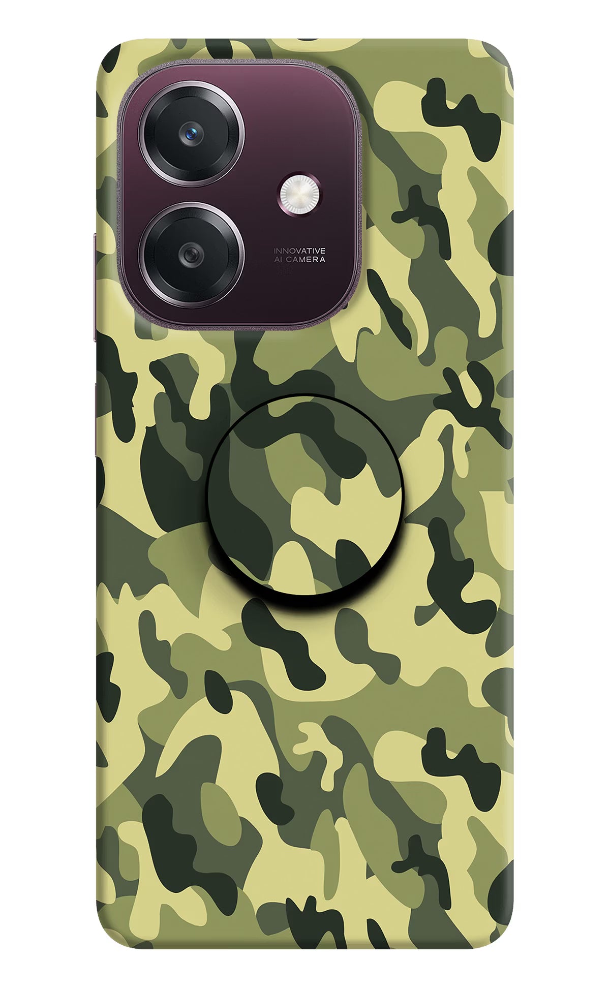 Camouflage Oppo A3 5G Pop Case