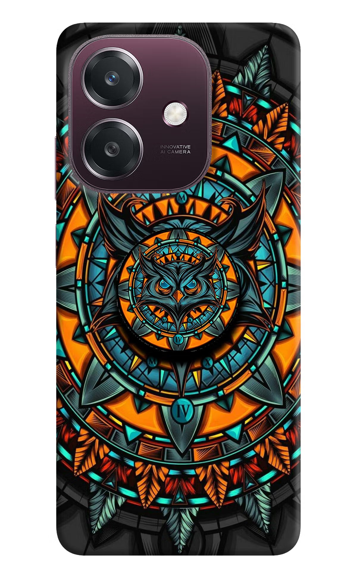 Angry Owl Oppo A3 5G Pop Case